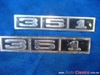 "351" FORD EMBLEMS