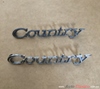 FORD COUNTRY SQUIRE EMBLEM 1973 1974 1975 1976 1977 1978