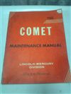 Manual De Servicio Y Mantenimiento Del Ford Comet 1960,Lincon-Mercury.Cel. 5541399617