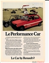 1980 Renault Le Car GTL Deluxe Convertible