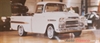 1959 Chevrolet Pick Up FLEET SIDE medallón envolvente Pickup