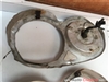 PLYMOUTH 1957 USED RH & LH HEADLIGHT BEZELS