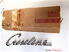 FORD 1952 TO 1953 CRESTLINE NEW LETTER IN BOX