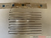 MERCEDES BENZ PONTOON W120 220 ORIGINAL GRILLE MOLDINGS