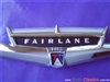 Emblema Fairlane 500 Ford 1957 Cajuela Clásico Original