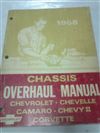 Manual Chassis Overhaul Chevrolet,Chevelle,Camaro,Chevyii,Corvette 1968.Cel 5541399617