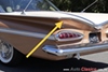 1959 CHEVROLET IMPALA REAR FENDER TRIM