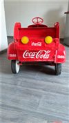 Camión De Pedales Antiguo Doble Coca Cola Muy Raro Hermoso