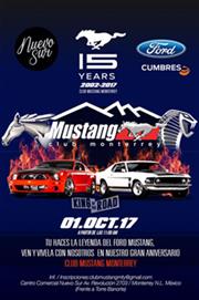 15 Aniversario Club Mustang Monterrey