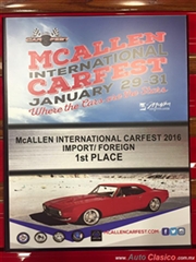 Calificación de Club de Autos Clásicos y Antiguos de Reynosa - 2016 McAllen International Car Fest