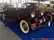 Calificación de 1932 Auburn Custon 8 Cabriolet motor en línea de 8 cilindros - Salón Retromobile FMAAC México 2016