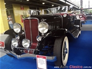 Calificación de 1932 Auburn Custon 8 Cabriolet motor en línea de 8 cilindros - Salón Retromobile FMAAC México 2016