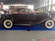 Calificación de 1932 Auburn Custon 8 Cabriolet motor en línea de 8 cilindros - Salón Retromobile FMAAC México 2016