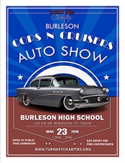 2019 Burleson Cops N Cruisers Car Show