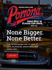Pomona Swap Meet & Classic Car Show March 2020
