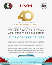 Exhibición de Autos Antiguos y de Colección