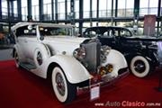 Calificación de 1934 Packard Eight 8 cilindros en Línea de 385 ci con 145hp - Retromobile 2017