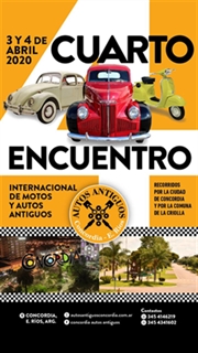 Cuarto Encuentro Internacional de Motos y Autos Antiguos