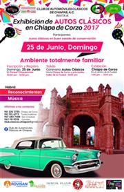 Exhibición de Autos Clásicos en Chiapa de Corzo 2017