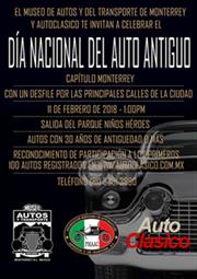 Día Nacional del Auto Antiguo Monterrey 2018