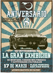 8o Aniversario Mustang Club Uruapan