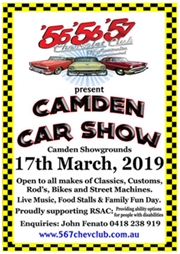 Camden Car Show 2019