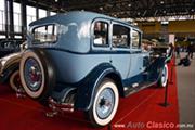 Calificación de 1930 Packard Eight, 8 cilindros en línea de 321ci con 100hp. Solo se fabricaron 1935 - Retromobile 2017