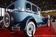 Calificación de 1930 Packard Eight, 8 cilindros en línea de 321ci con 100hp. Solo se fabricaron 1935 - Retromobile 2017