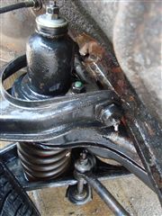 RESTAURACION MERCEDES BENZ 190-1959 - SUSPENSION