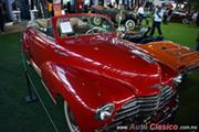 Calificación de 1947 Chevrolet Fleetmaster. Motor 6L de 192ci que desarrolla 95hp. Elevador hidráulico de toldo - Retromobile 2018