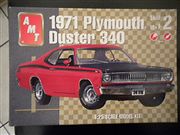 MOPAR PLYMOUTH DUSTER 1971 340 MDELO A ESCALA PARA ARMAR