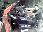 Knight Rider KITT Pontiac firebird third - Desmontando el motor de 6 cil