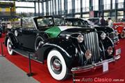 Calificación de 1939 Packard Twelve V12 de 473ci con 175hp Presidencial - Retromobile 2017