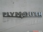 Letras para cofre Plymouth 1947-1948  $3...