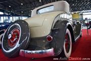 Calificación de 1932 Packard Coupe Super Eight, 8 cilindros en línea de 385ci con 135hp - Retromobile 2017