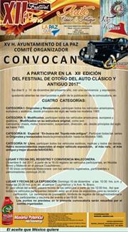 XII Festival Otoño Auto Clásico y Antiguo La Paz