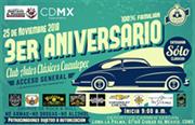 3er Aniversario Club Autos Clásicos Cuautepec