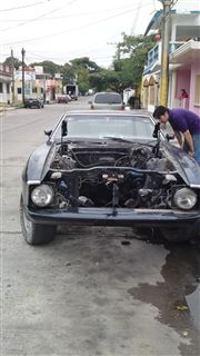 Inicio Restauración, Mustang Mach One 73