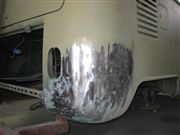 COMBI VW 1966 - ARREGLANDO GOLPES