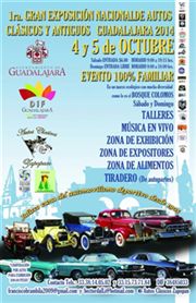 1a Gran Exposición Nacional de Autos Clásicos y Antiguos Guadalajara 2014
