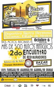 10 Clásicos San Jerónimo Autos Motos y Más - 2do Encuentro de Restauradores