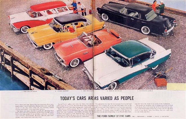 Ford Varios 1956 #23 publicidad impresa