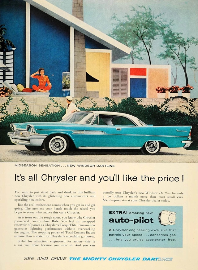 Advertising of Chrysler Windsor 1958 #1268