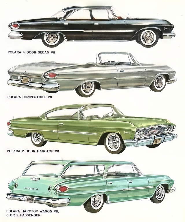 Dodge Polara 1961 #1171 publicidad impresa