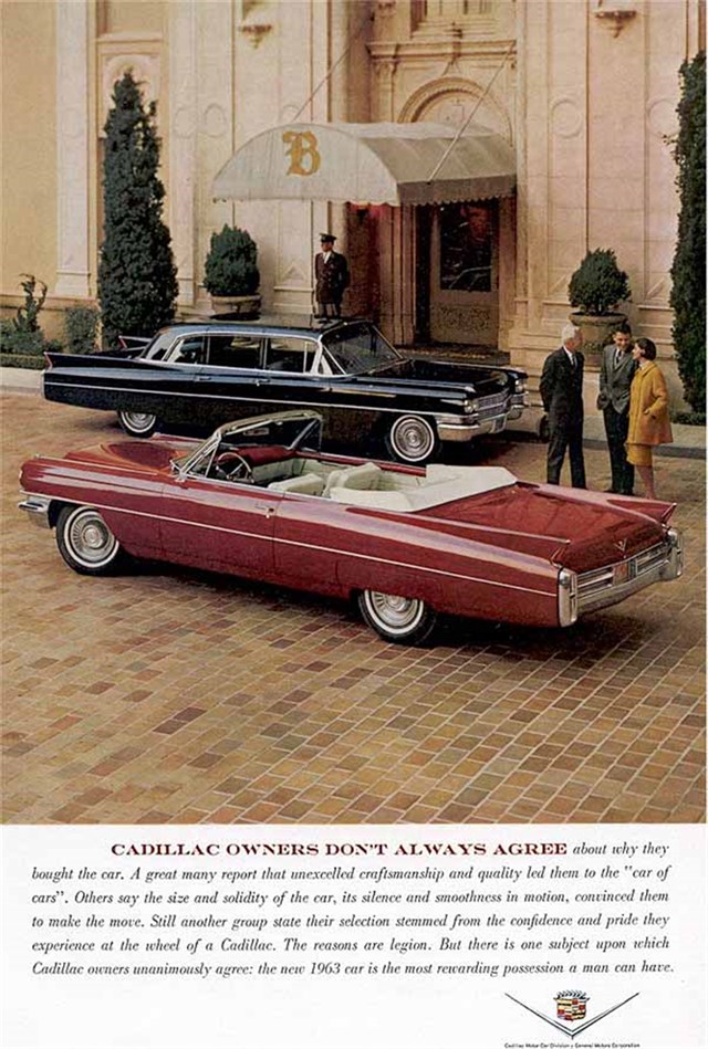 Cadillac Varios 1963 #611 publicidad impresa