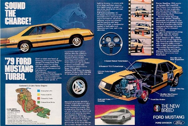 Ford Mustang 1978 #1108 publicidad impresa
