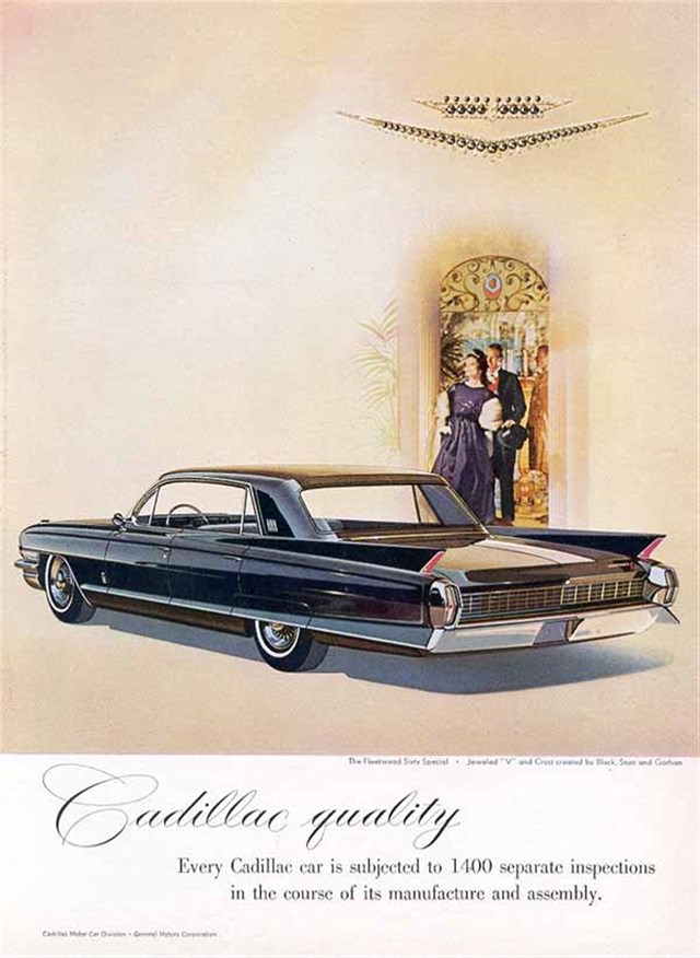 Cadillac Fleetwood 1962 #612 publicidad impresa