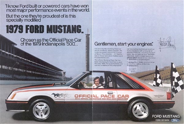 Ford Mustang 1979 #1109 publicidad impresa