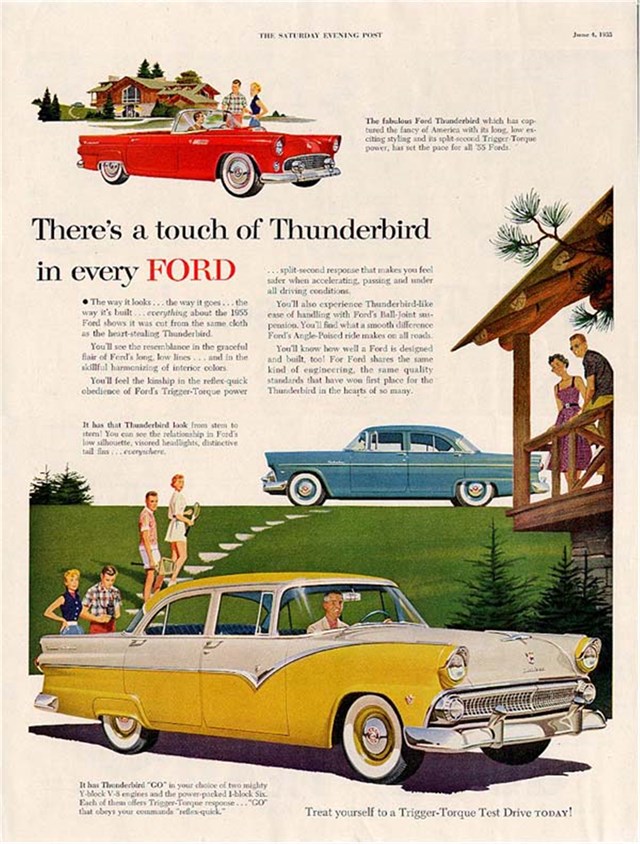 Ford Varios 1955 #5 publicidad impresa