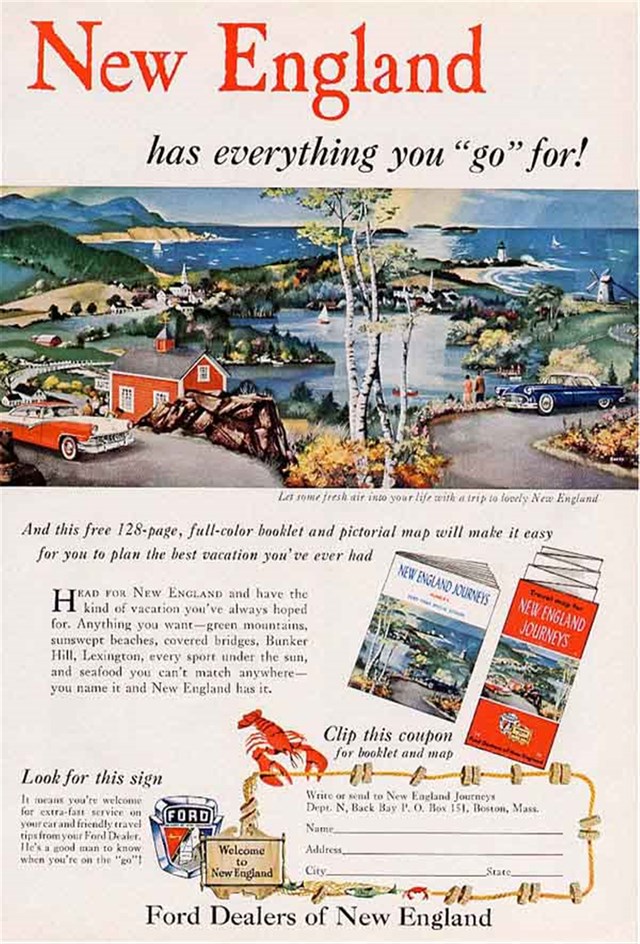 Ford Varios 1956 #27 publicidad impresa